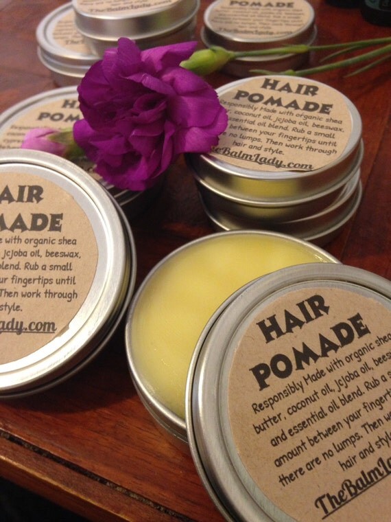 Hair Pomade Lavender scent for dry hair styling paste hair wax