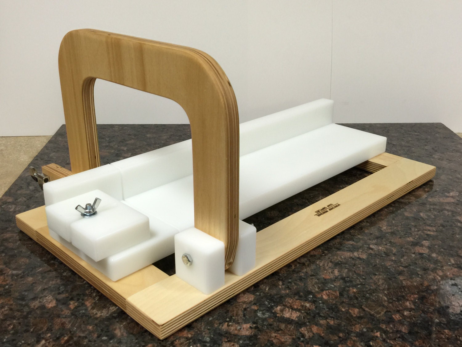 Soap Cutter Single Wire Long 20 Oil Finish by