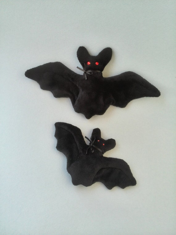 black bat stuffed animal