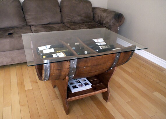 Wine Barrel Table