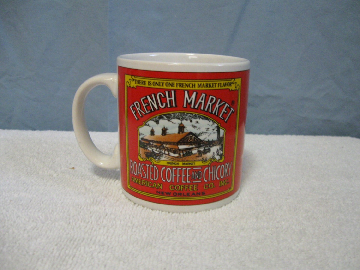 Vintage French Market Coffee Mug New Orleans Collectible