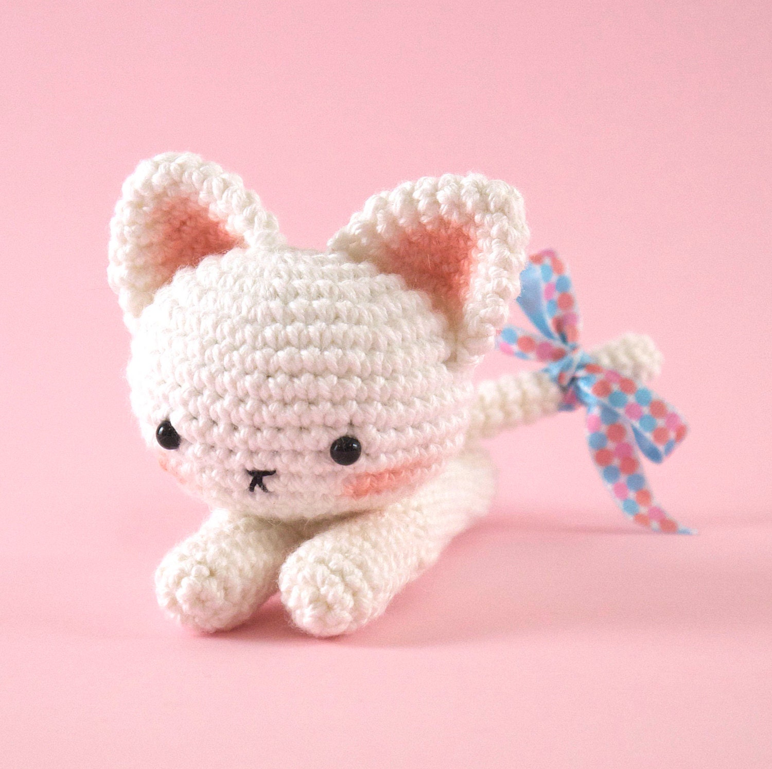 Amigurumi crochet cat PATTERN ONLY English   Zeppy.io