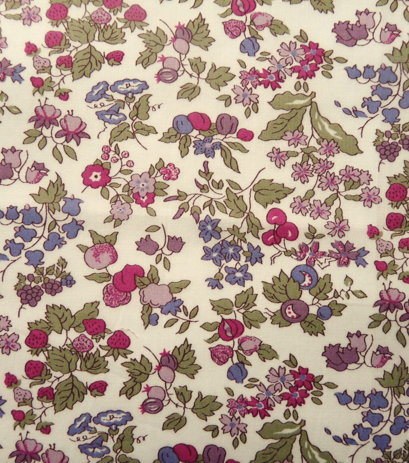 Liberty Fabric Nancy Ann B scrap tana lawn 10 x 10