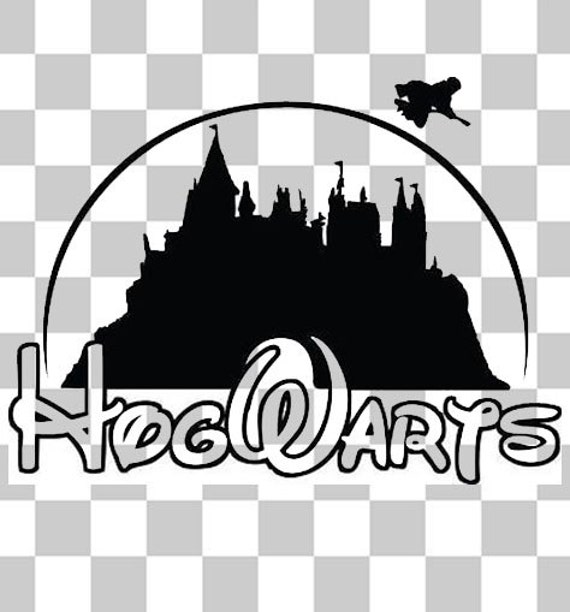 Harry Potter Disney Hogwarts Car Van Bumper Laptop Window Jdm