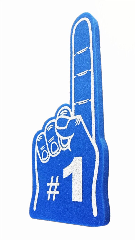 Printable Number 1 Foam Finger