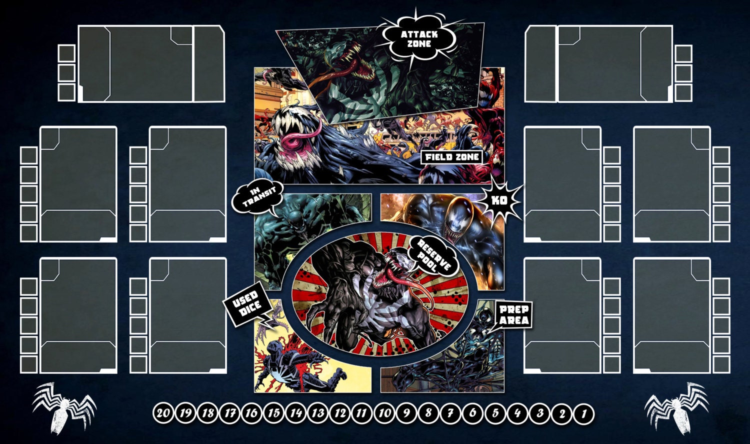 Venom Dice Masters Playmat By DiceMasterMats On Etsy venom-dice-masters-playmat-by-dicemastermats-on-etsy
