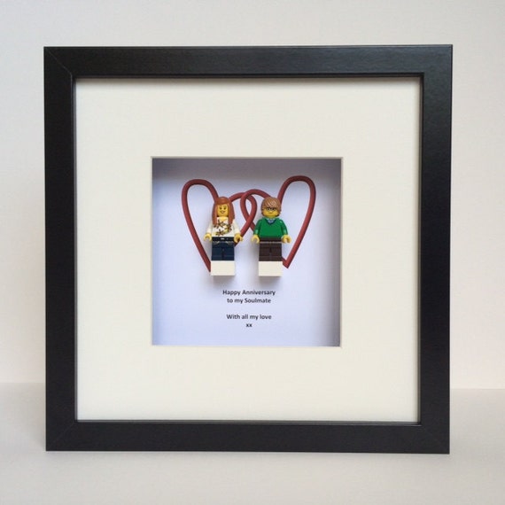 Lego® Couple In Love Minifigure Wedding/ Anniversary Gift