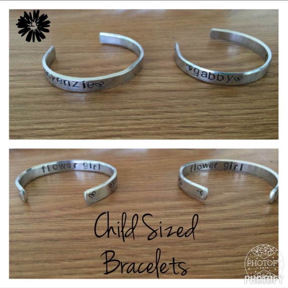 metal stamped bracelets