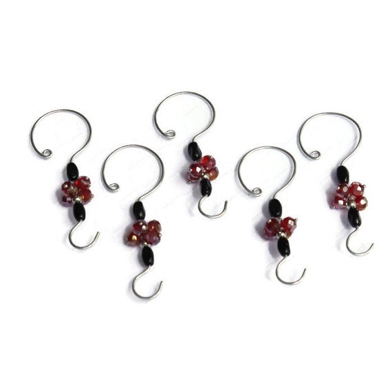 items similar to sale red and black beaded ornament items similar to sale red and black beaded ornament