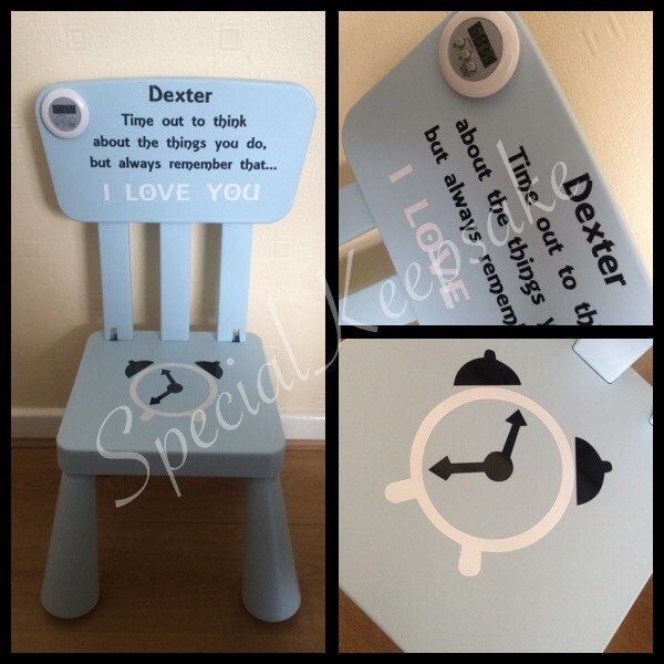 Time Out Chair With Timer children's personalised time out naughty chair step timer Time Out Chair With Timer children's personalised time out naughty chair step timer