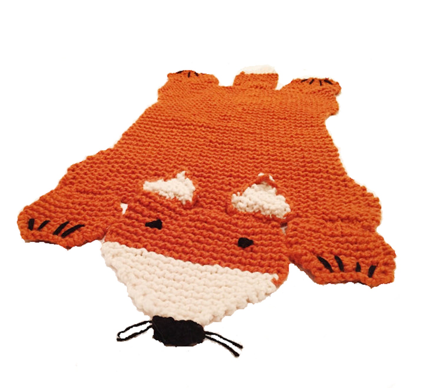 fox plush blanket