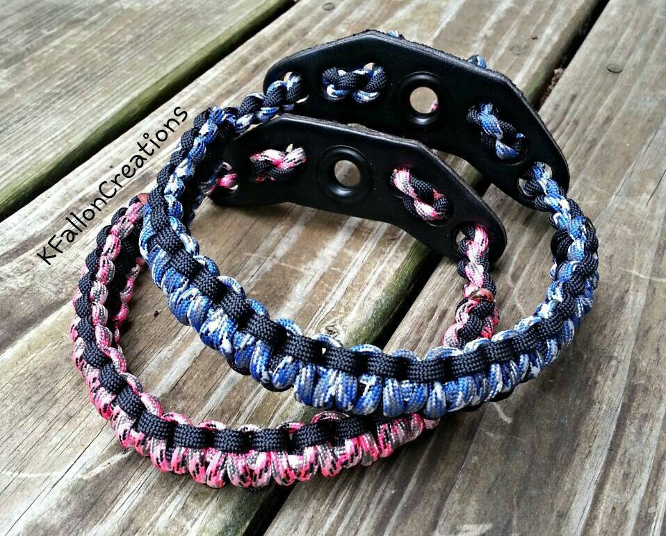 Paracord Bow Wrist Sling by KnotsByK on Etsy