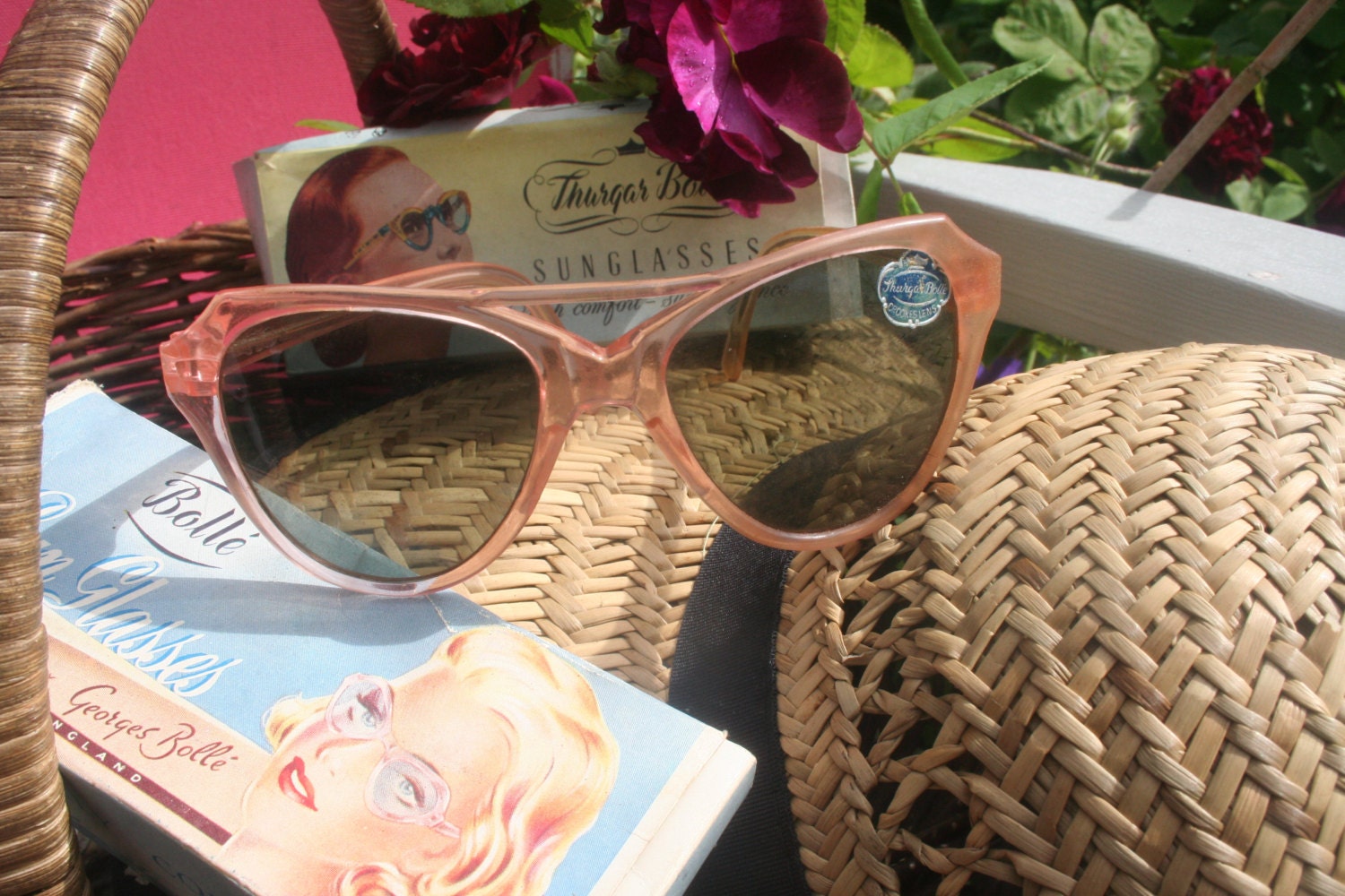 Antique sunglasses,1950.s sunglasses,original 1950’s sunglasses,Thurgar