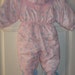 12-18 mo. Infant Girl Snowsuit