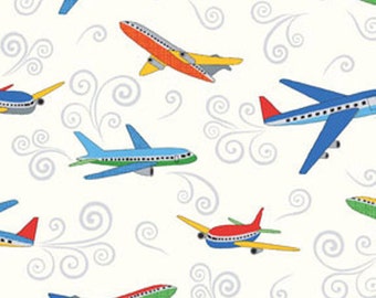 Airplane fabric | Etsy