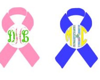 Cancer Ribbon SVG, Studio 3, DXF, EPS and pdf Cutting Files for Electronic Cutting Machines
