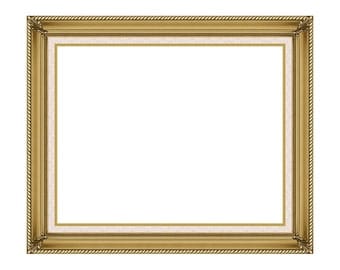 Museum Quality Majestic Canvas Art Painting Picture Frame Gold