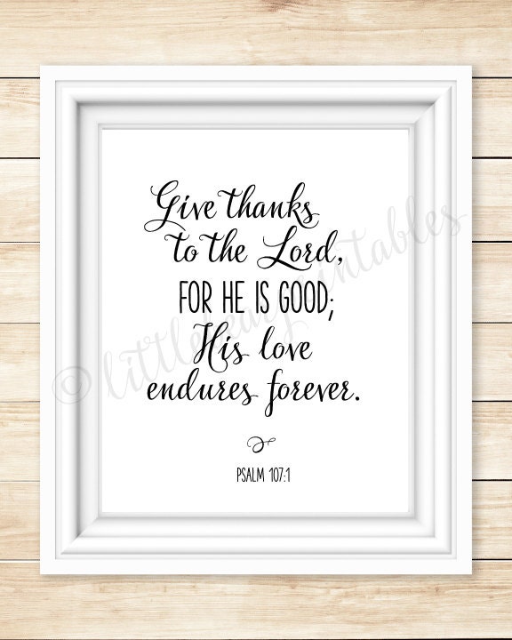 Image result for pics of bible verse psalm 107 1