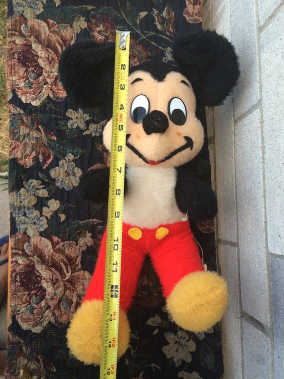 mickey mouse plush vintage