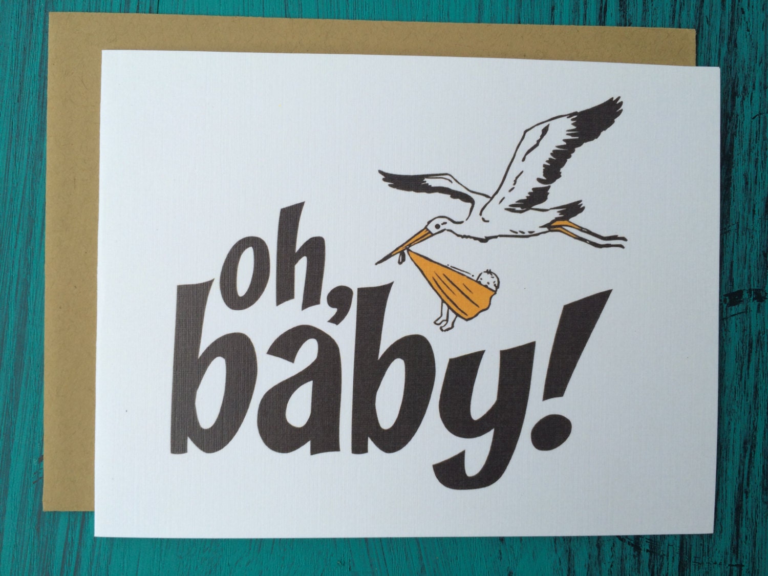 Expecting Baby Card // New Baby Congratulations