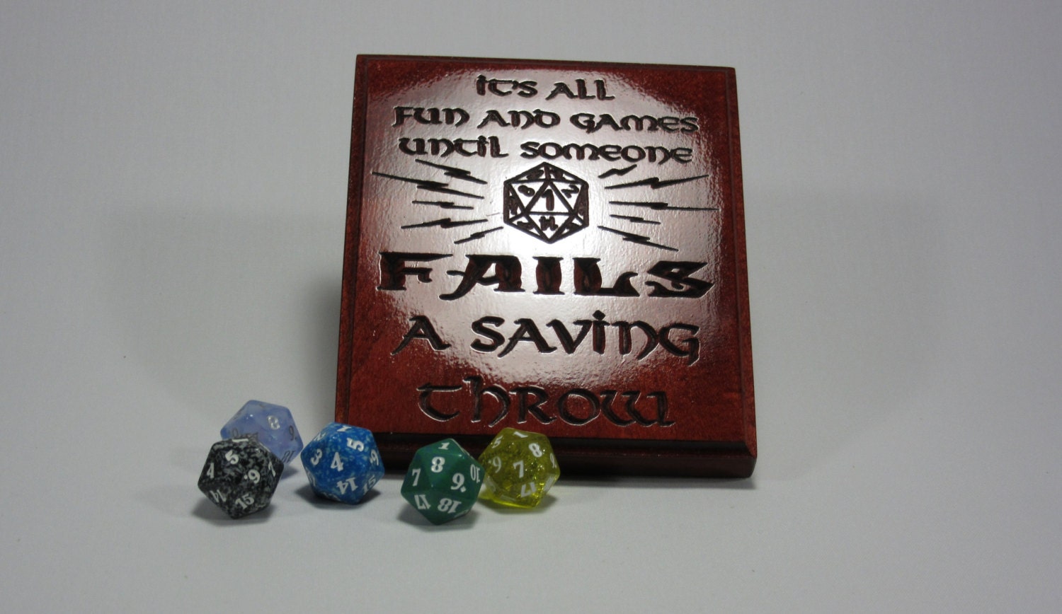 It's All Fun and Games Until Someone FAILS A Saving Throw