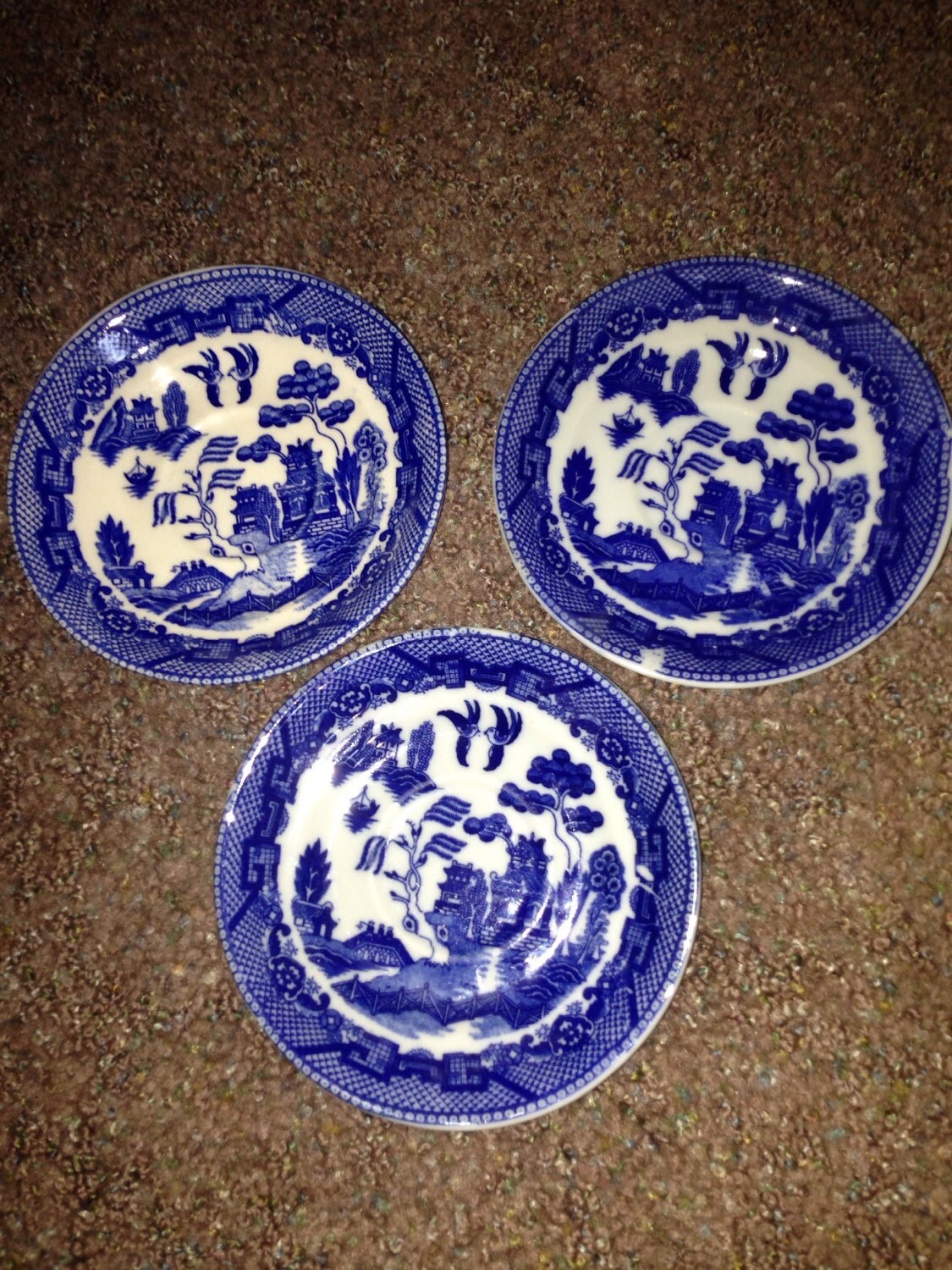 Saucers made in Occupied Japan Haute Juice