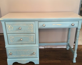 Vintage writing desk/ vanity