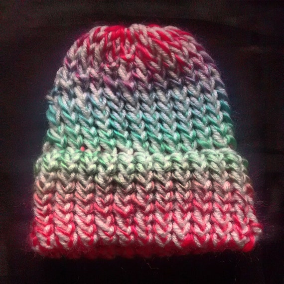 Items similar to Preemie Loom Knit Hat on Etsy
