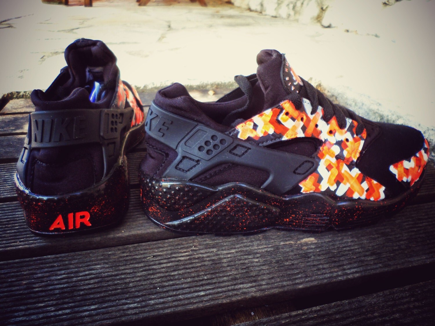 Nike Huarache customized