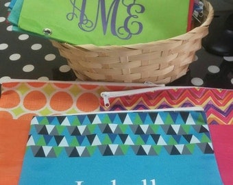 Boutique-Personalized-Monogrammed Pencil Cases