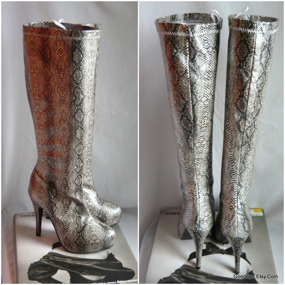 python high boots
