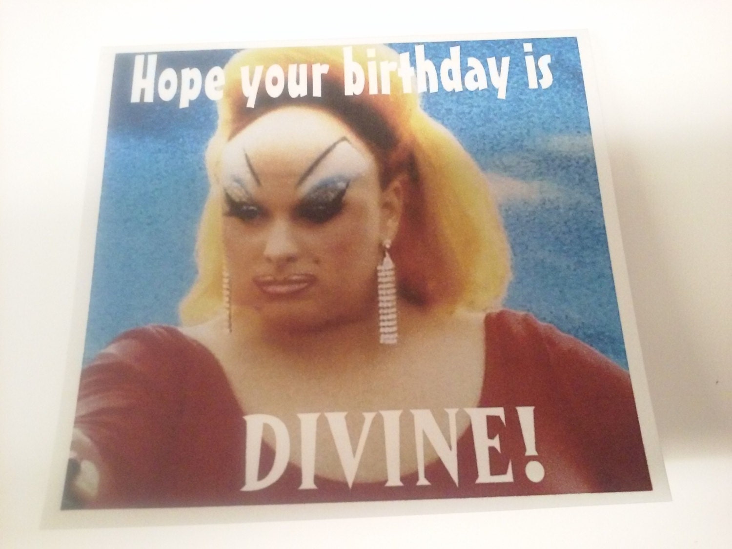 Divine Birthday Card