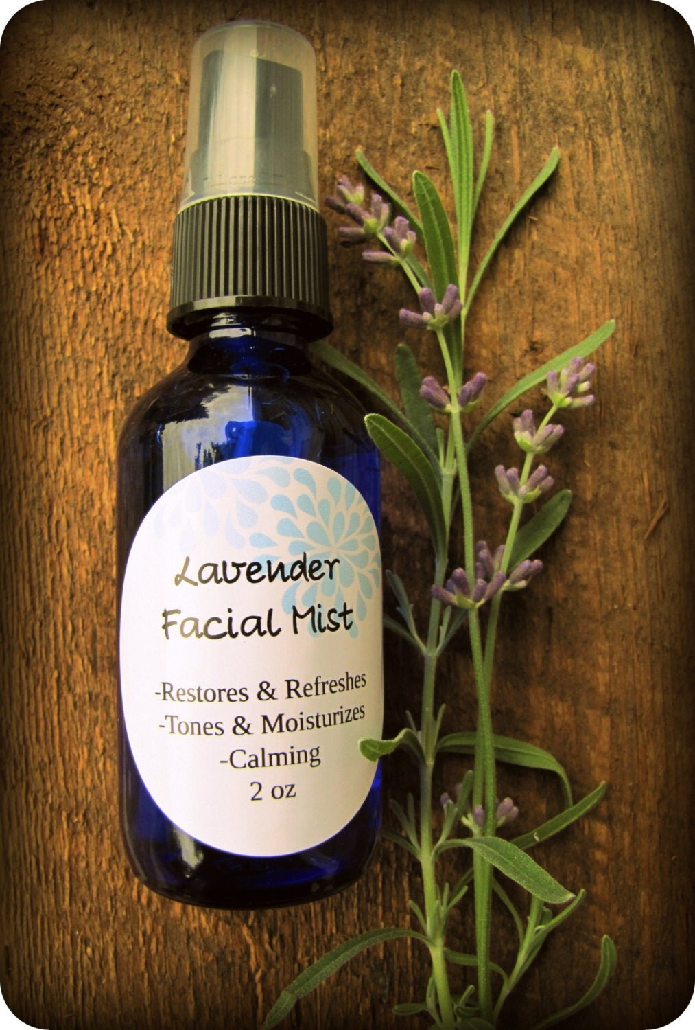 Lavender Calm Facial Mist Vegan Friendly by WildHeartHealingArts