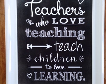 Teachers who love | Etsy