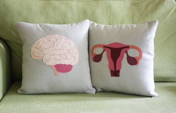 uterus plush pillow