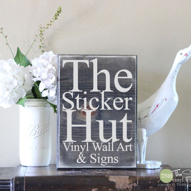 Vinyl Wall Stickers Decals Wood Signs & More by thestickerhut