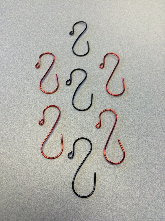 Handmade small ornament hooks 1.25 by SandersCraftDesigns on Etsy