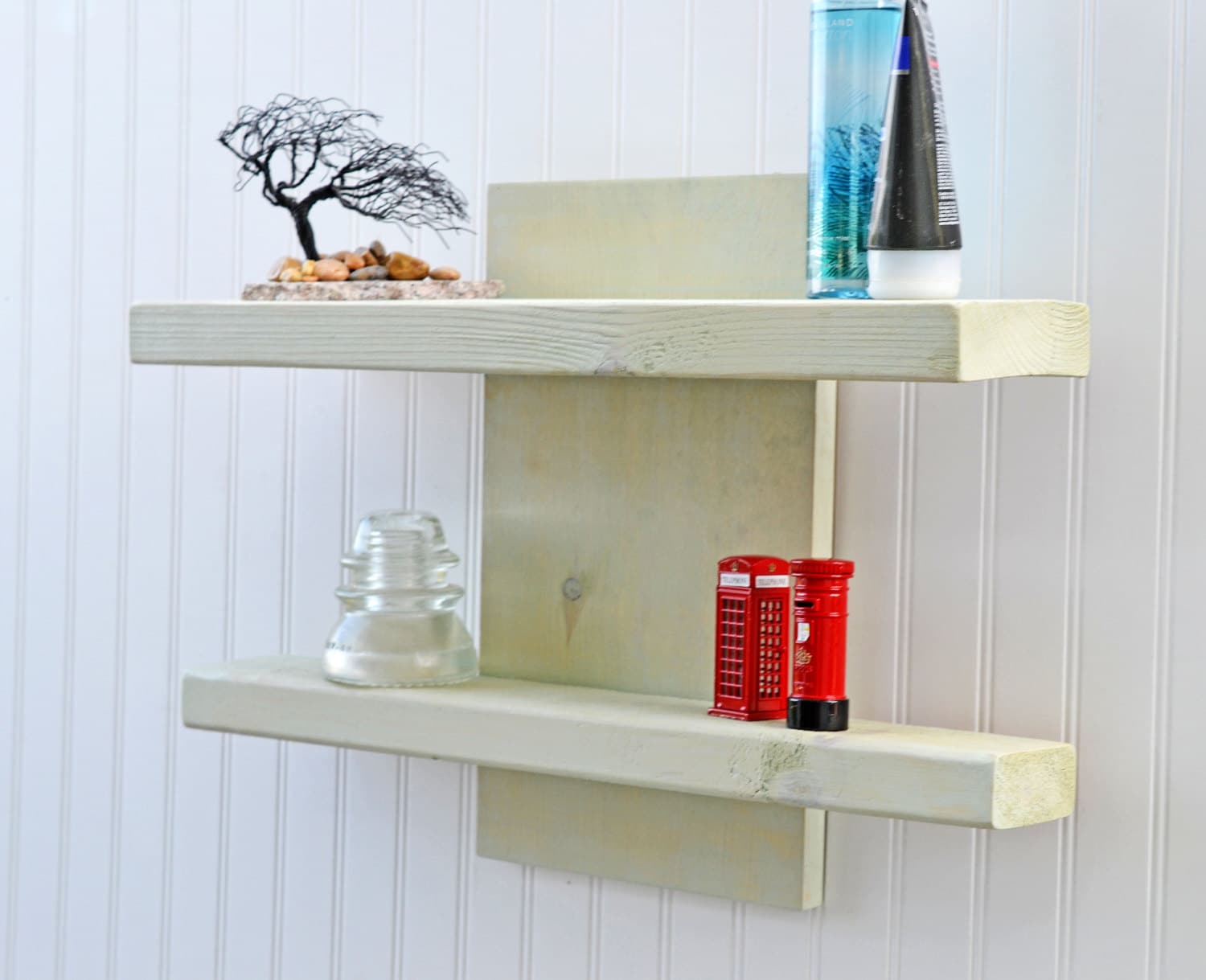 Beach Decor Shelf Bath Shelf Beach Wall Shelf Soft Muted