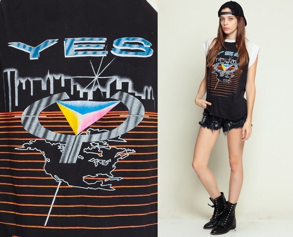 80s band tshirt