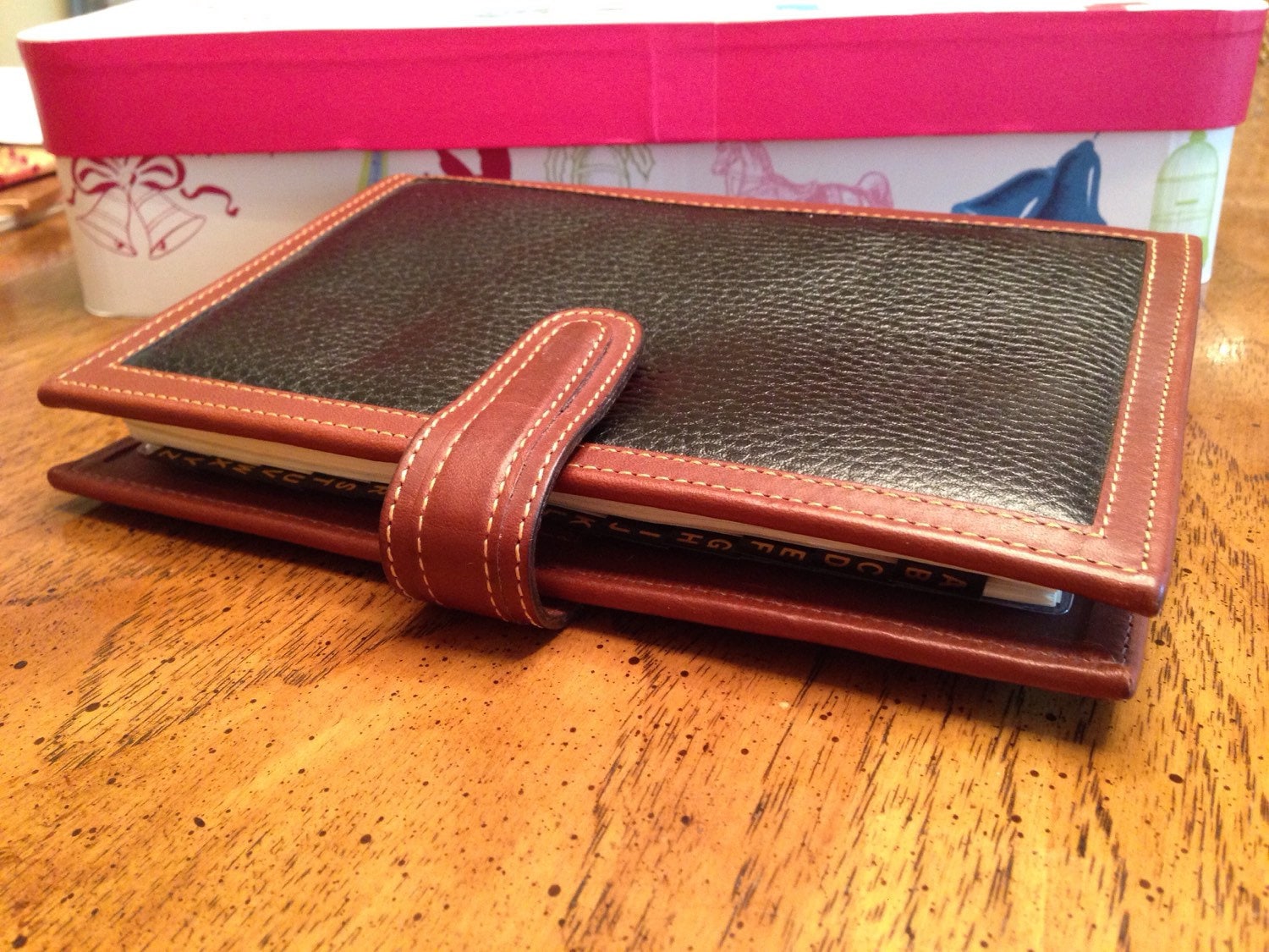 Coach day planner, Vintage 1992 leather Coach day planner., Coach