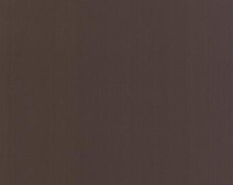 Bella Solid Brown Fabric 9900 315 Walnut Brown