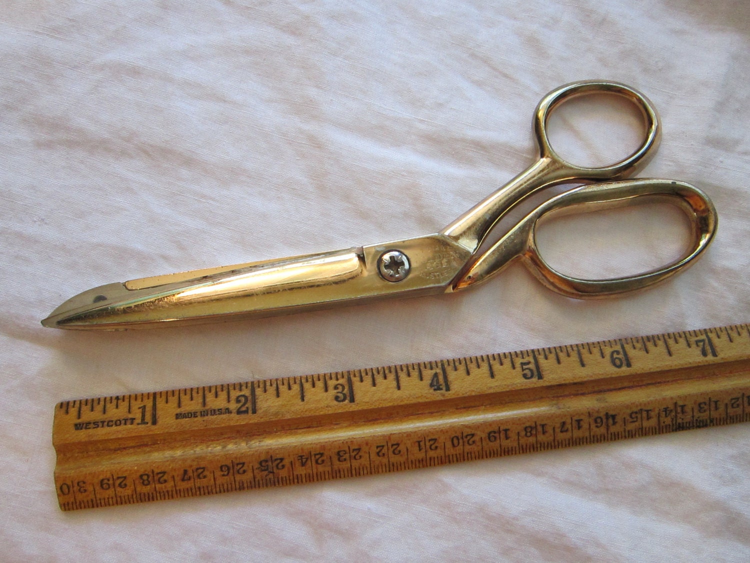 vintage scissors Richards of Sheffield Golden Age by theartfloozy