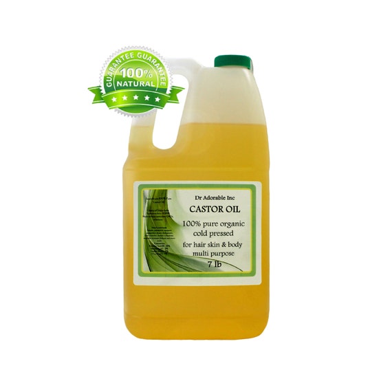 7 Lb Organic Castor Oil Cold Pressed Gallon 100 Pure Hexane 8276