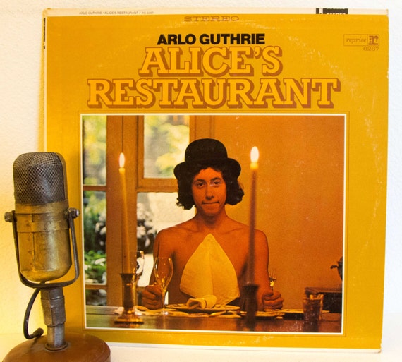 Arlo Guthrie Alice's Restaurant Vinyl LP Record by DropTheNeedle