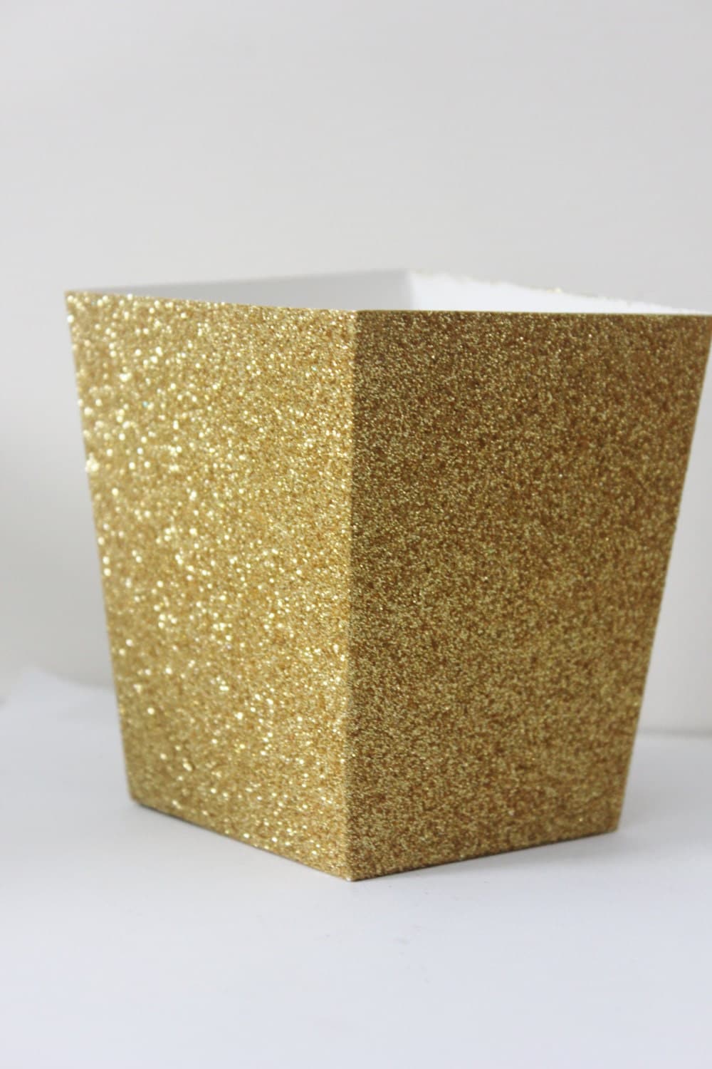 Set of 40 GOLD GLITTER BOXES Favor Popcorn by