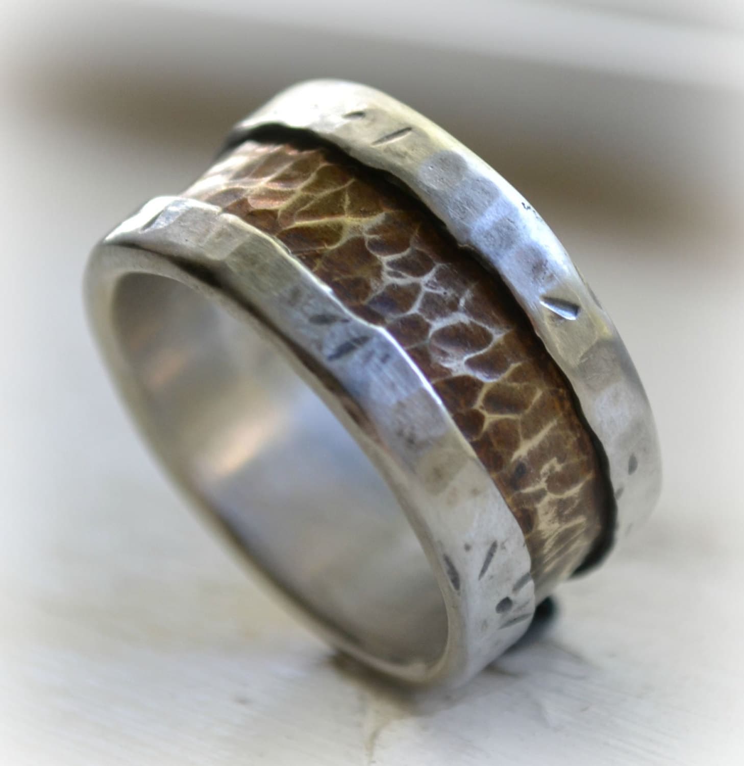 organic wedding ring design fl