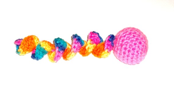 cat toy ball with tail