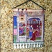 Medieval Tapestry, Shrewsbury Book, Dollhouse Miniature 1/12 Scale, Hand Made in the USA
