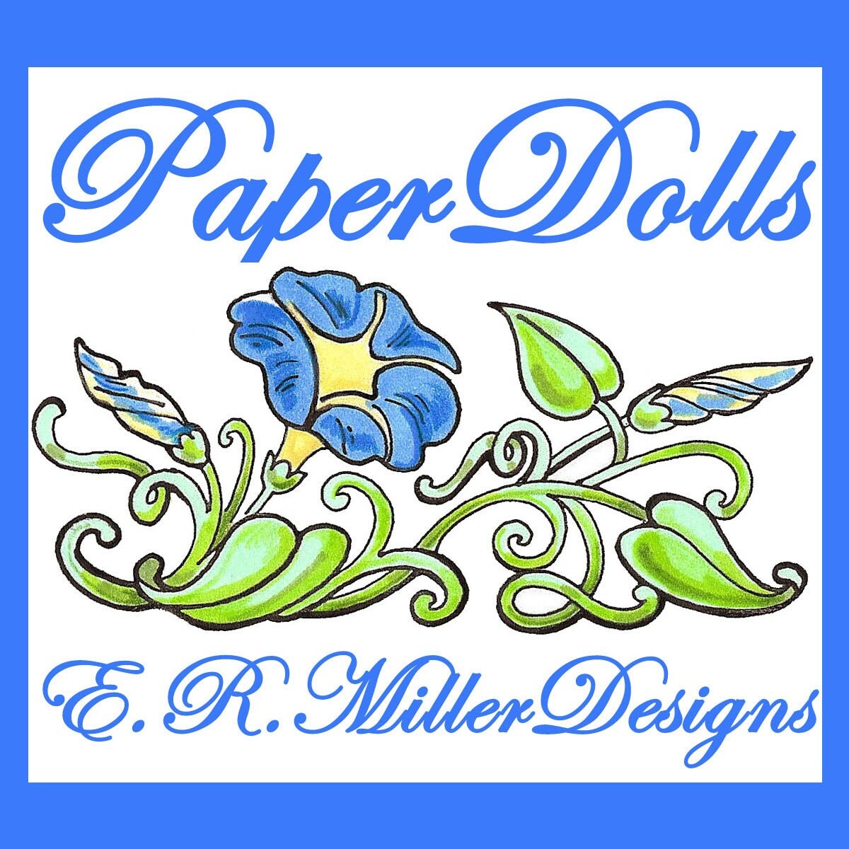Paper Doll Boutique by PaperDollsbyERMiller on Etsy