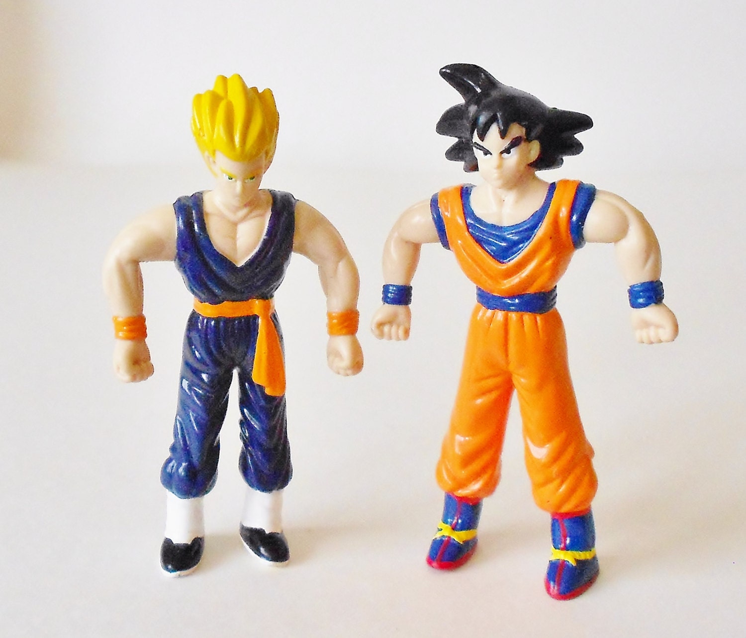 Vintage DBZ Dragonball Z Anime Figures Goku Vegeta Loose